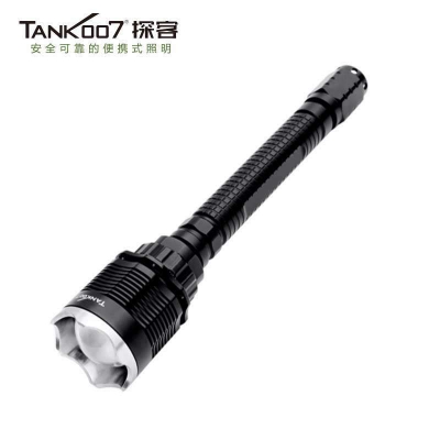 TANK007 TR08L可車充直充戶外遠(yuǎn)射搜索充電超亮手電筒進(jìn)口LED