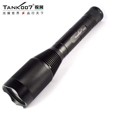 TANK007探客CI03大勻光伸縮調(diào)焦式手電投射、無干擾雜散光