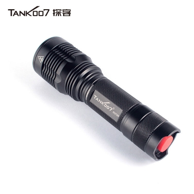 TANK007探客戶(hù)外執(zhí)勤，執(zhí)法，巡邏遠(yuǎn)射防水戶(hù)外LED超亮手電筒DU126